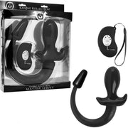 Masters Good Boy 5x Vibrating Remote Puppy Plug (Black)