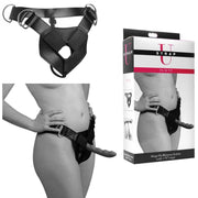 Strap U Flaunt Strap On Harness System W-3 O Rings (Black)