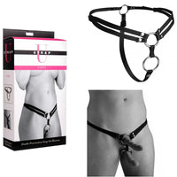 Strap U Unity Double Penetration Strap On Harness (Black)