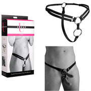 Strap U Unity Double Penetration Strap On Harness (Black)