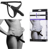 Strap U Elevate Silicone Strap On With 5.5in. Silicone Dildo (Black)