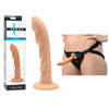 Strap U Ripples Silicone Textured Dildo (Ivory)