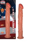 All American Ultra Whopper 14 Inch Slim Dong With Suction Cup (White)