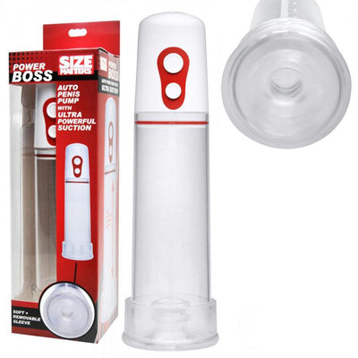 Size Matters Power Boss Auto Suction Penis Pump