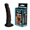 Skinsations Black Diamond Series Playful Partner Strap On Dildo With Harness 6in