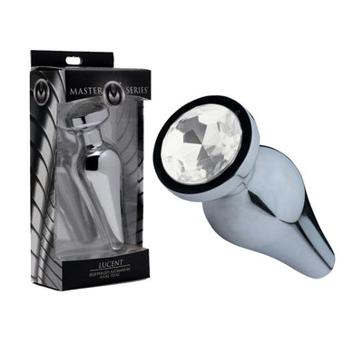 Masters Lucent Bejeweled 4.5in. Aluminum Anal Plug