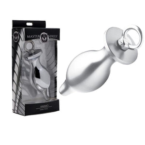 Masters 4in. Ammo Anal Plug (Silver)