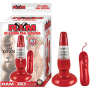 Ram Up & Down Anal Satisfier  3 Speed Waterproof Red