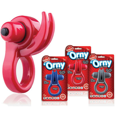 Screaming O Orny Vibe Ring Assorted Colors - Box of 6