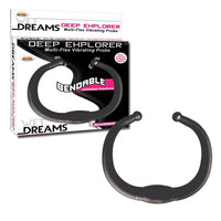 Wet Dreams Deep Explorer Muliti-Flex Probe 12 Frequencies Black