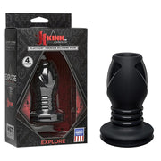 Kink Wet Works Explore Silicone Anal Plug Standard Black