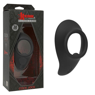 Kink Cock Jock Silicone C-Ring 38 mm Black