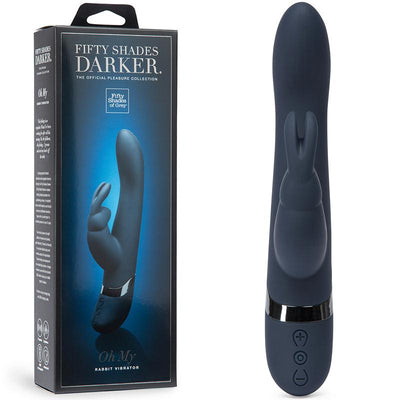 Fifty Shades Darker Oh My USB Rechargeable Rabbit Vibrator