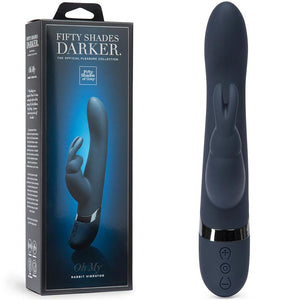 Fifty Shades Darker Oh My USB Rechargeable Rabbit Vibrator