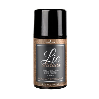 Lic-o-licious Mocha Cappuccino Oral Delight Cream 1.7oz Bottle