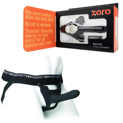 Perfect Fit Zoro 5.5 Strap-On Black