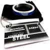 M2M Cock Ring Blue Steel 1.75in
