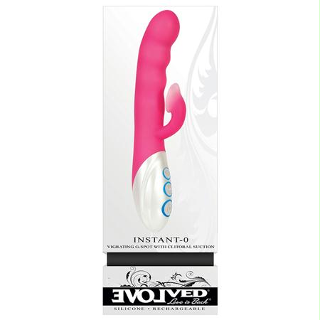 Evolved Instant-O With Clitoral Suction 8 Function Silicone Rechageable Waterproof