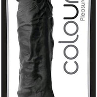 Colours Pleasures 7in Dildo Black