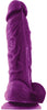 ColourSoft 5in Soft Dildo Purple