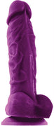 ColourSoft 5in Soft Dildo Purple