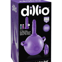 Dillio Purple Vibrating Mini Sex Ball