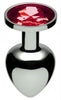 Masters Lucent Jewel Accented Anal Plug Ruby