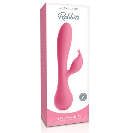 Jimmyjane Glo Rabbit Heating Vibe Pink