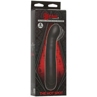 Kink - The Hot Spot - Silicone Vibrating Flex Massager Black