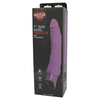 Hustler 7in Slim Anal Vibrator w-7 Functions