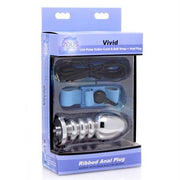 Zeus Electrosex Vivid Uni-Polar Estim Cock & Ball Strap + Anal Plug
