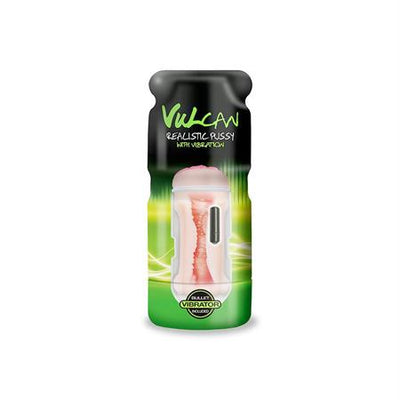 CyberSkin Vulcan Realistic Pussy w-Vibration Cream