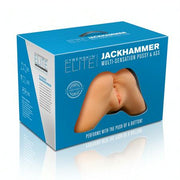 CyberSkin Elite Jackhammer Multi-Sensation Pussy & Ass Light