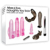 A&E Naughty Toy Box Pink-Smoke