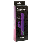 Commotion Samba Rippling Pleasure System 7 Function Waterproof Rechargable Raspberry