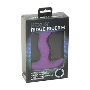 Nexus RIDGE RIDER+ Unisex Vibrator - Purple
