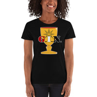 G.I.N. Goddess In the Nude  "Royal Chalice" T -Shirts