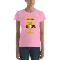 GINHOLYDEN.COM / G.I.N. Goddess In The Nude Women's t-shirt
