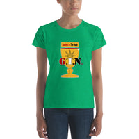GINHOLYDEN.COM / G.I.N. Goddess In The Nude Women's t-shirt