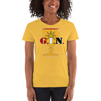 G.I.N. Goddess In the Nude  "Royal Chalice" T -Shirts