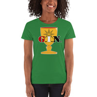 G.I.N. Goddess In the Nude  "Royal Chalice" T -Shirts