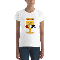 GINHOLYDEN.COM / G.I.N. Goddess In The Nude Women's t-shirt
