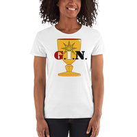 G.I.N. Goddess In the Nude  "Royal Chalice" T -Shirts