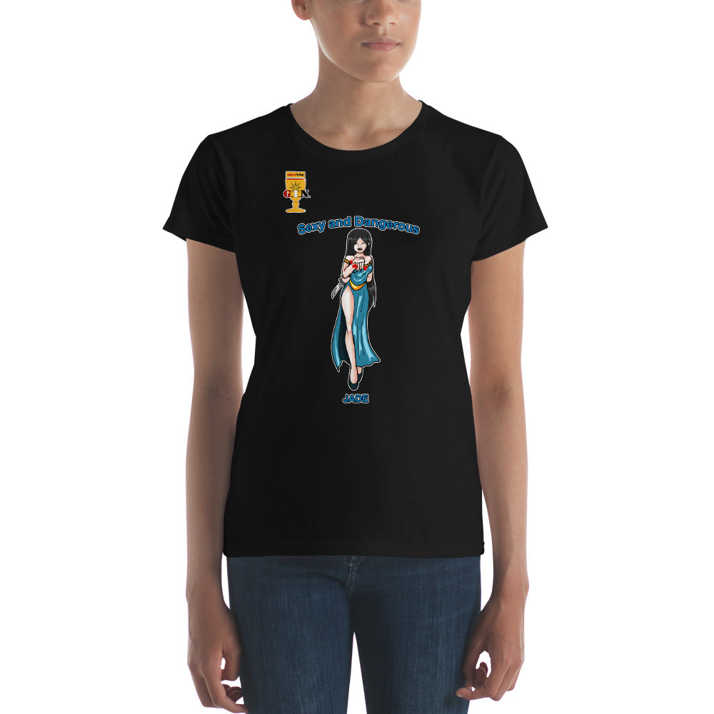 GINHOLYDEN.COM / G.I.N.  Jade Women's t-shirt